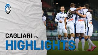 12ª SerieATIM  CagliariAtalanta 12  Highlights [upl. by Nacim781]