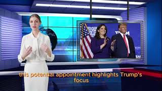 Trump names NY Rep Elise Stefanik US ambassador to UN [upl. by Tammi]