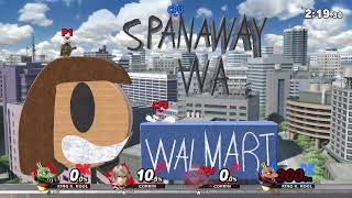 Super Smash Bros Ultimate  Stage Builder VideoGameFan1999 Walmart Spanaway Washington [upl. by Salome]