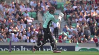 Highlights of the 2016 Natwest T20 Blast at the Kia Oval [upl. by Ayitahs]