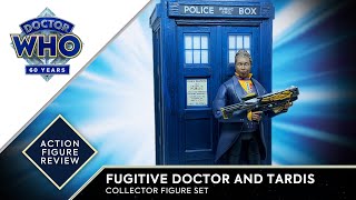 Doctor Who  Fugitive Doctor and TARDIS Figure Set Review [upl. by Moody]