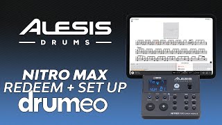 Alesis Nitro Max Kit  Drumeo Redemption amp Setup [upl. by Rimisac]