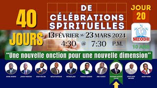 40 jours de célébrations spirituelles sur MEODH du 13 Février au 23 Mars 2024 [upl. by Winzler369]