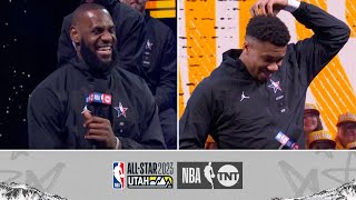 Full 2023 NBA AllStar Draft  LeBron amp Giannis Make Their Picks LIVE in SLC  NBA on TNT [upl. by Ragde510]