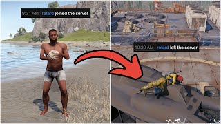 Wasted This Rust Cheaters Time Trying To Cheat In Rust [upl. by Bunder929]