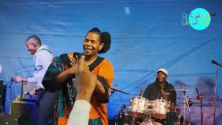 Dorcas Moyo ft Progress Chipfumo Zvivharo live performance🎵 [upl. by Kylila238]