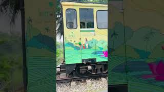 Trainum kathu waiting for the train song malayalam youtubeshorts shortsfeed velitourist spot [upl. by Ahsirat]