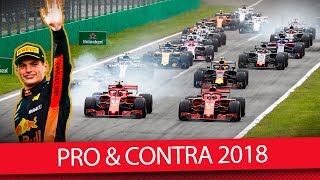 Unsere Highlights der Formel1Saison 2018 Pro amp Contra [upl. by Nirrak585]