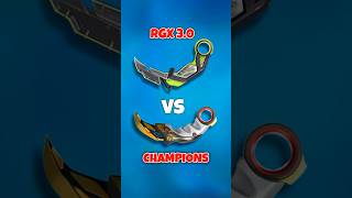 New RGX 30 Karambit vs Champions Karambit Valorant Best Knife Skin [upl. by Yauqaj]