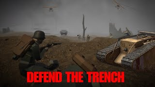 defending the trenches in WW1 ravenfield [upl. by Gabi567]