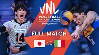 🇯🇵 JPN vs 🇮🇹 ITA  Full Match  Mens VNL 2022 [upl. by Ahola]