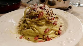 SPAGHETTI ALLA CREMA DI PISTACCHIO E MORTADELLA SALTATA [upl. by Mattox]