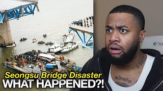 The Story Of The DEADLY Seongsu Bridge Collapse  Rotten Mango Reaction [upl. by Einaffyt812]