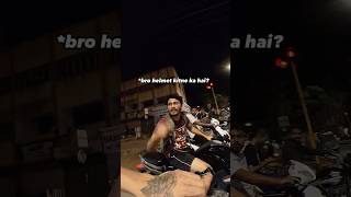 That’s how you skip red signal😂 benelli superbikes girlreactiononsuperbike insta360 funny [upl. by Braunstein]