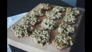 Easiest Cookies ever 2 Ingredients and vegan [upl. by Lrig826]