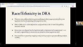 Race and Ethnicity in DRA [upl. by Libbey]