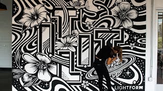 It’s Lit Make Projected AR Murals with Lightform [upl. by Ydna]