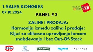 1SALES KONGRES Panel 3 ZALIHE I PRODAJA [upl. by Itirp]