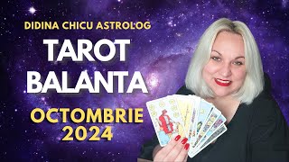 Balanta ♏Tarot Octombrie 2024 cu Didina Astrolog [upl. by Ettennaej660]