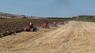 1 Â° Raduno Trattori FIAT dEpoca  prov di TRAPANI [upl. by Enileve]