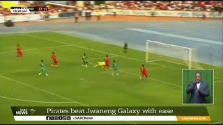 CAF Champions League  Bucs beat Jwaneng Galaxy with ease [upl. by Aihsad]