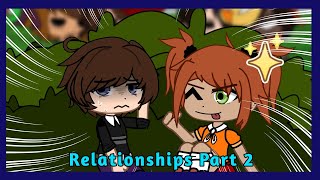 • Relationships Part 2 • Fnaf Characters • Gacha Club • [upl. by Giesser]