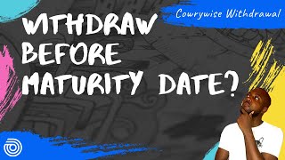 how to withdraw from cowrywise before maturity date  is it even possible and why [upl. by Nylirahs]