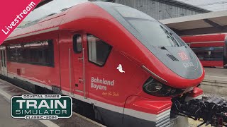 Livestream Train Simulator Classic 2024  Aufzeichnung vom 08092024 trainsimulator [upl. by Aiksa]