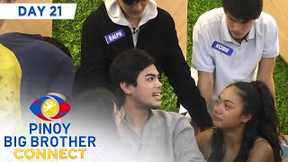 Day 21 Justin evicted from Kuyas house  PBB Connect [upl. by Nigrom]