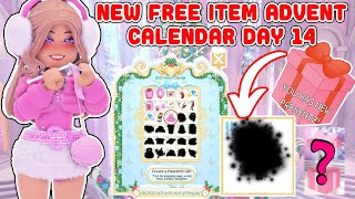 NEW FREE ITEM Advent Calendar Day 14 Royale High Update [upl. by Fredi]