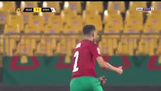 Hakimi’s all free kicks in Afcon 🔥🔥 اشرف حكيمي الضربات الثابتة ⚽️⚽️ [upl. by Nare292]