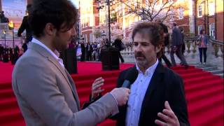 TITANIC 3D  James Horner on the Red Carpet [upl. by Arrol]