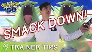 SMACK DOWN TYRANITAR  IS IT ACTUALLY GOOD IN POKÉMON GO [upl. by Oeniri]