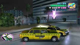 GTA Vice City Walkthrough Mission 51  Cabmaggedon [upl. by Snow]