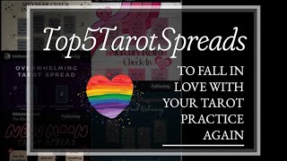 Top5TarotSpreads to rekindle your passion [upl. by Ecreip]