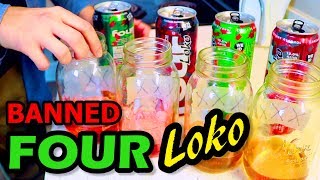 Original BANNED Four Loko 2010 VS New Four Loko 2017 Review [upl. by Knick638]