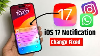 iOS 17 Notification Sound Change  How To Change Notification Sound On iPhone iOS 17  iOS 17 Sound [upl. by Nylakcaj]