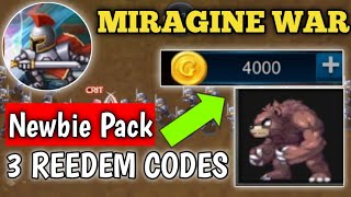 REEDEM CODES FOR MIRAGINE WAR 2024 [upl. by Baal241]