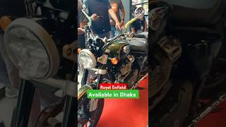 Royal Enfield available in Dhaka Bangladesh travel bike royalenfield dhaka journey [upl. by Kirwin904]