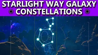 Gummi Ship Photo Constellations for Starlight Way Galaxy  Kingdom Hearts 3 Walkthrough [upl. by Esaele]