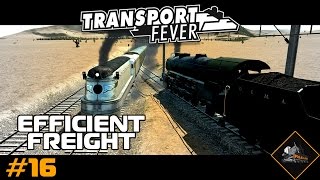 Transport Fever Making Freight Efficient gameplay series Lets Play USA 16 [upl. by Gazo]