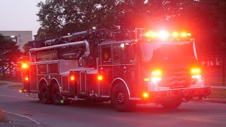 Niagara Falls New York Fire  Engine 4 amp NEW Truck 1 Responding [upl. by Desta]