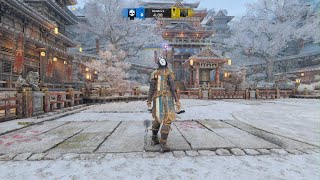 For Honor Shaolin 1v1 comeback [upl. by Aicnerolf]