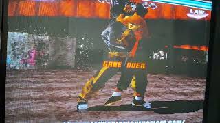 Raspberry pi 5 MAME TEKKEN TAG  CRT 15k [upl. by Ailegra440]