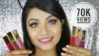 MILANI Amore Matte Lip Crème 💋 LIP SWATCHES  REVIEW💋 [upl. by Ja]