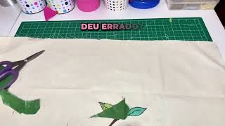 APLIQUILTING INVERSO com Bia Abdalla Especialista em QUILTING FÁCIL [upl. by Adivad721]