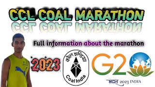 COAL MARATHON  26th March 2023  Organized by CCL at Ranchi [upl. by Eugenle285]