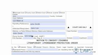 Learn How to Fill the Motion to Dismiss Form [upl. by Naujad]