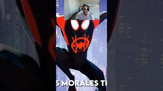 Prowler theme reversed vs Miles Morales theme 🕷️ viral milesmorales spiderman prowler shorts [upl. by Pubilis]