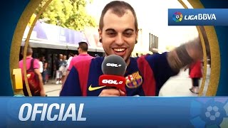 ¿Cuánto sabe la afición del FC Barcelona de su equipo [upl. by Leanora]